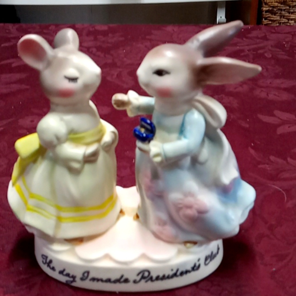 Precious moments rabbits